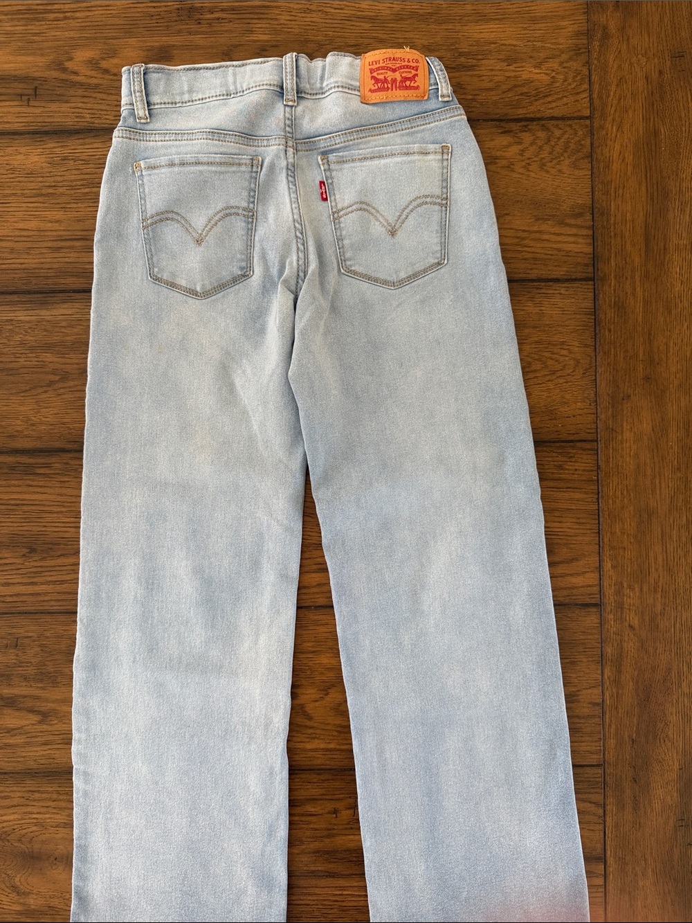 Levi's Girls Light Blue Wide Leg Jeans Size 10 NWOT